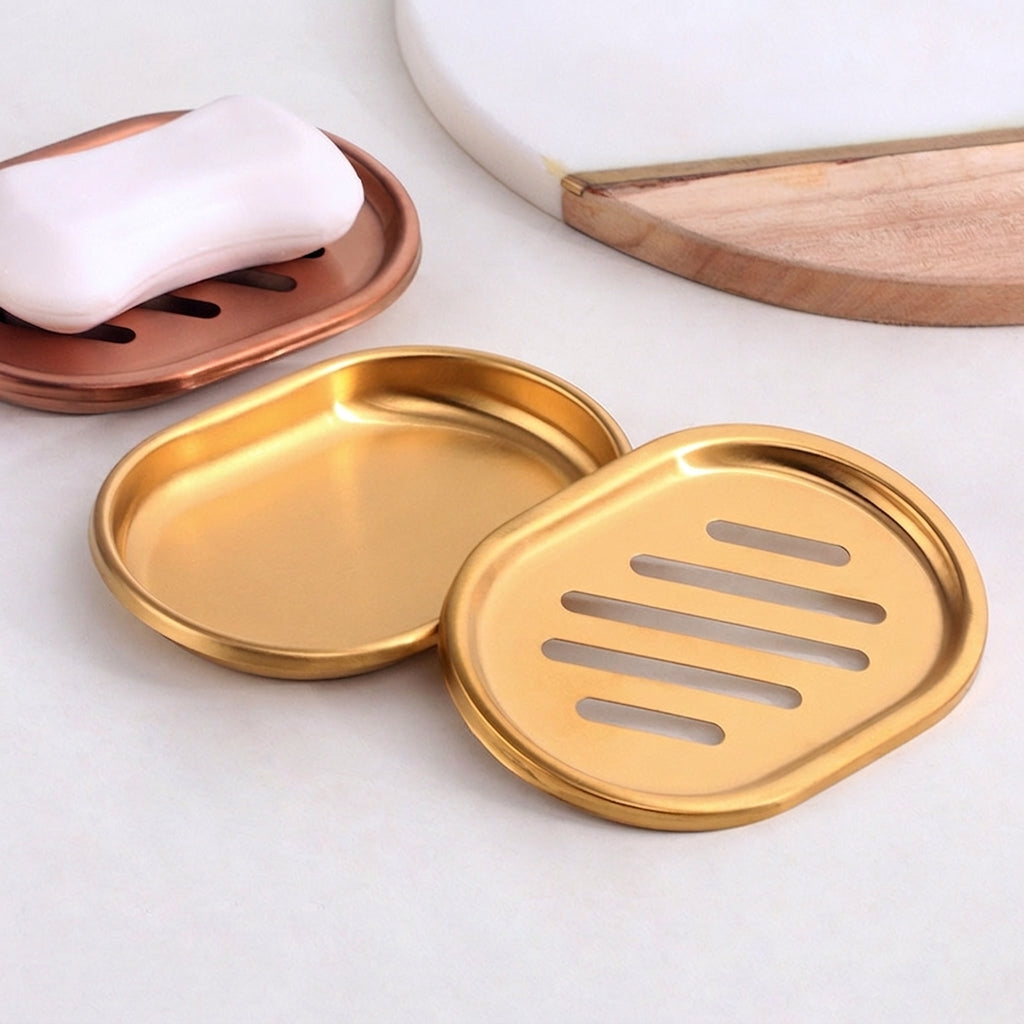 Stainless Steel Double-Layer Soap Dish