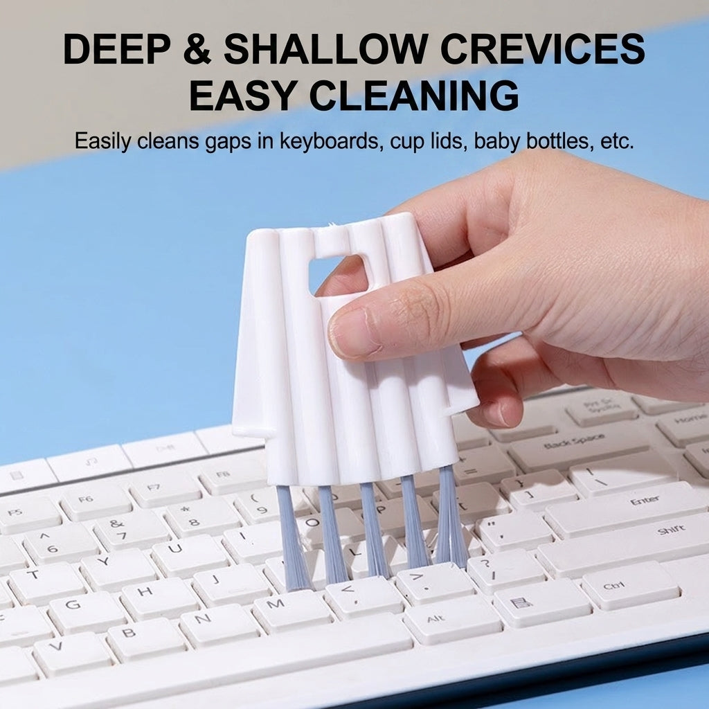 Narrow Crevice Cleaning Brushes, 3-Piece Set