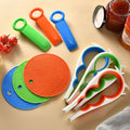 Jar Opener with Silicone Grip Mat