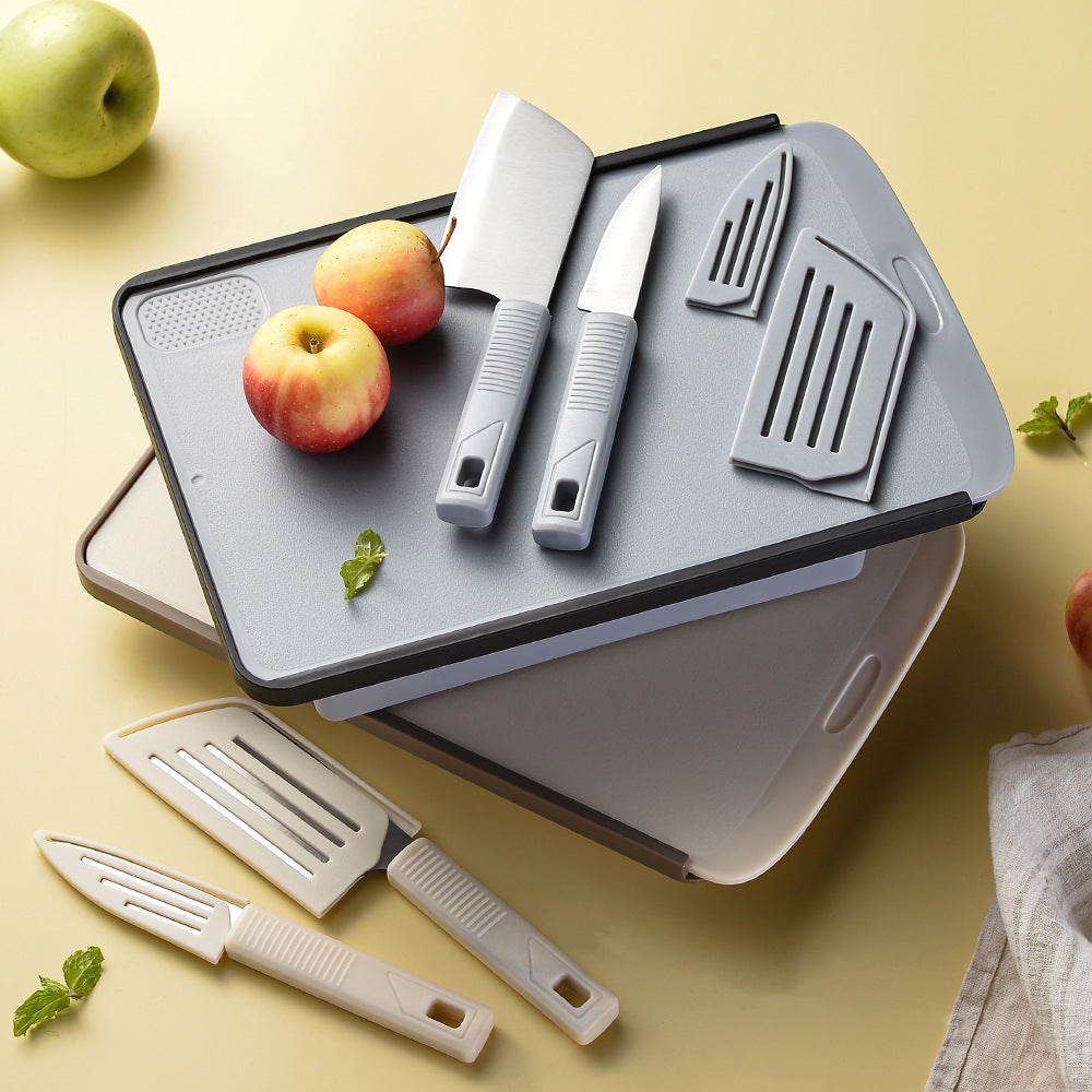 Foldable Silicone Drain Basket Cutting Board