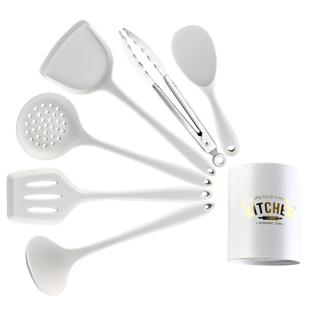 Silicone Kitchen Spatula Spoon Set