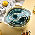 Nested Mixing Bowls and Measuring Cups Set