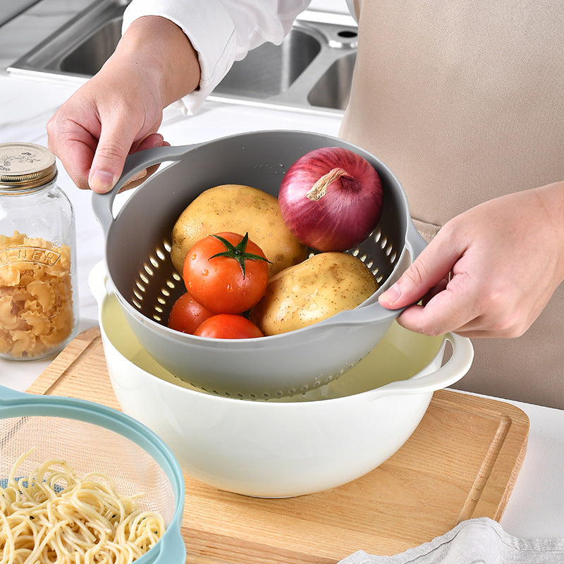Nested Mixing Bowls and Measuring Cups Set