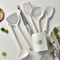 Silicone Kitchen Spatula Spoon Set