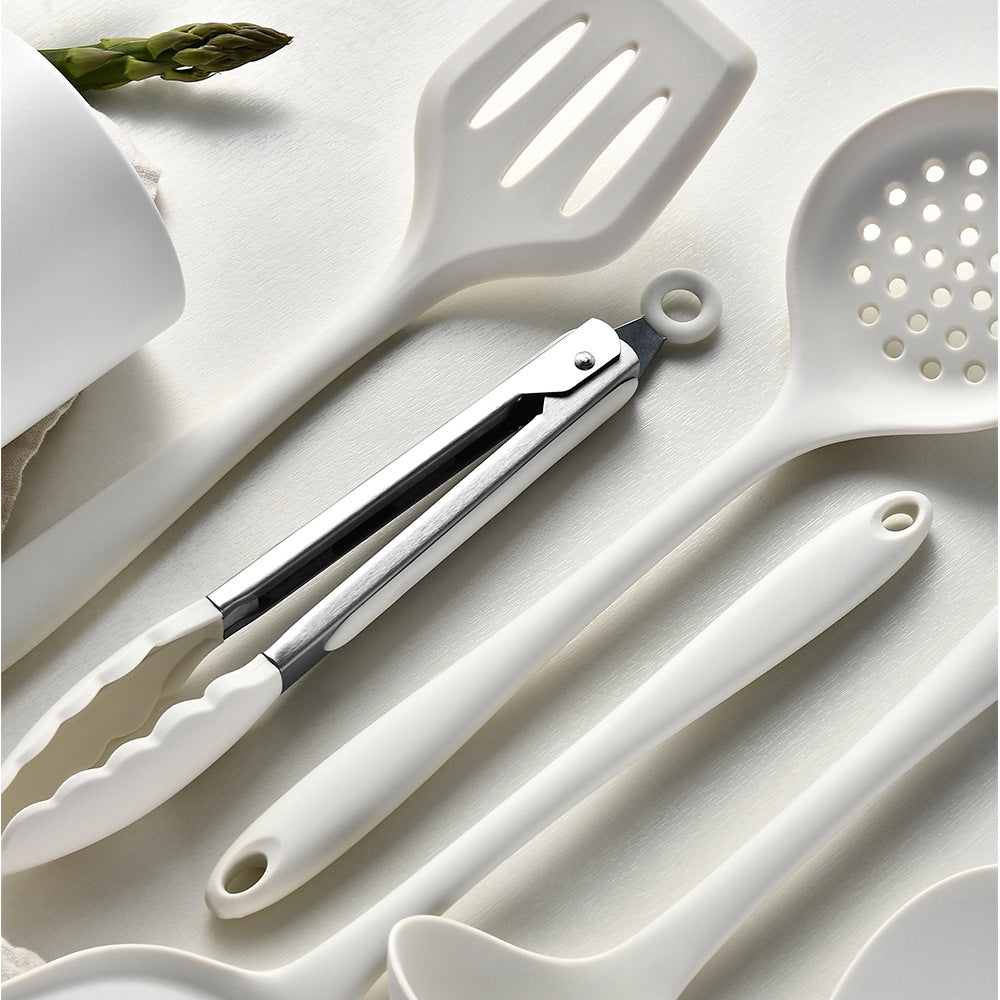 Silicone Kitchen Spatula Spoon Set