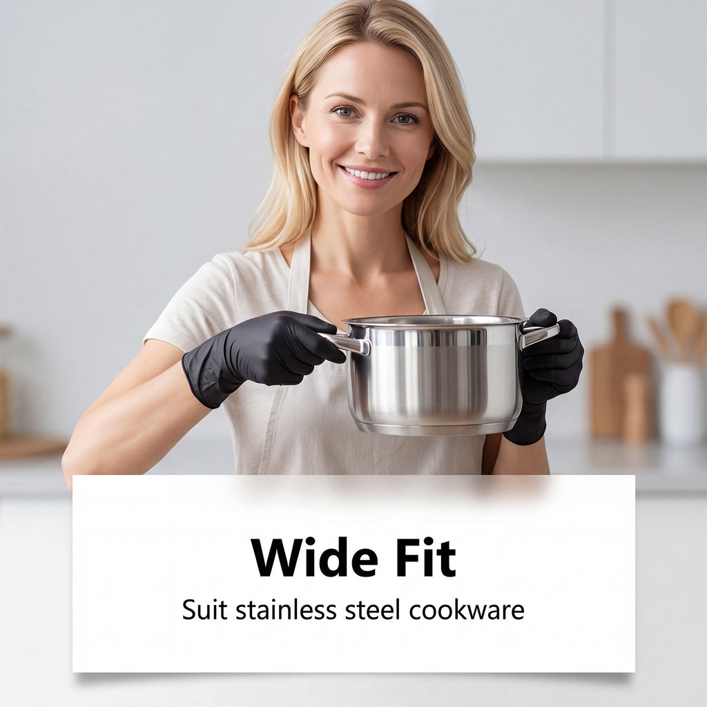 Cookware Scrub Sponges with Gloves