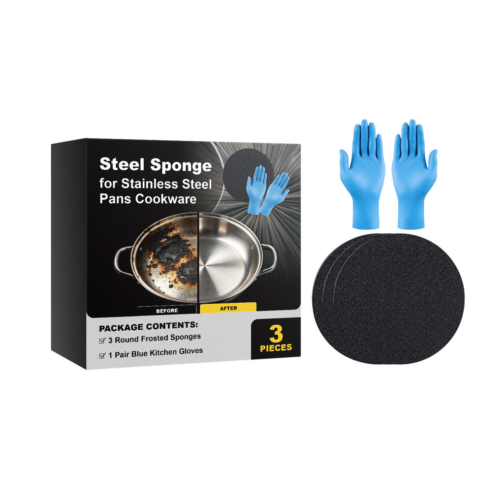 Cookware Scrub Sponges with Gloves