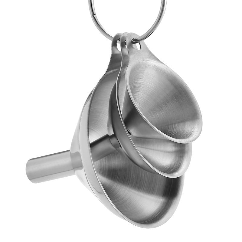 Stainless Steel Kitchen Funnel Set