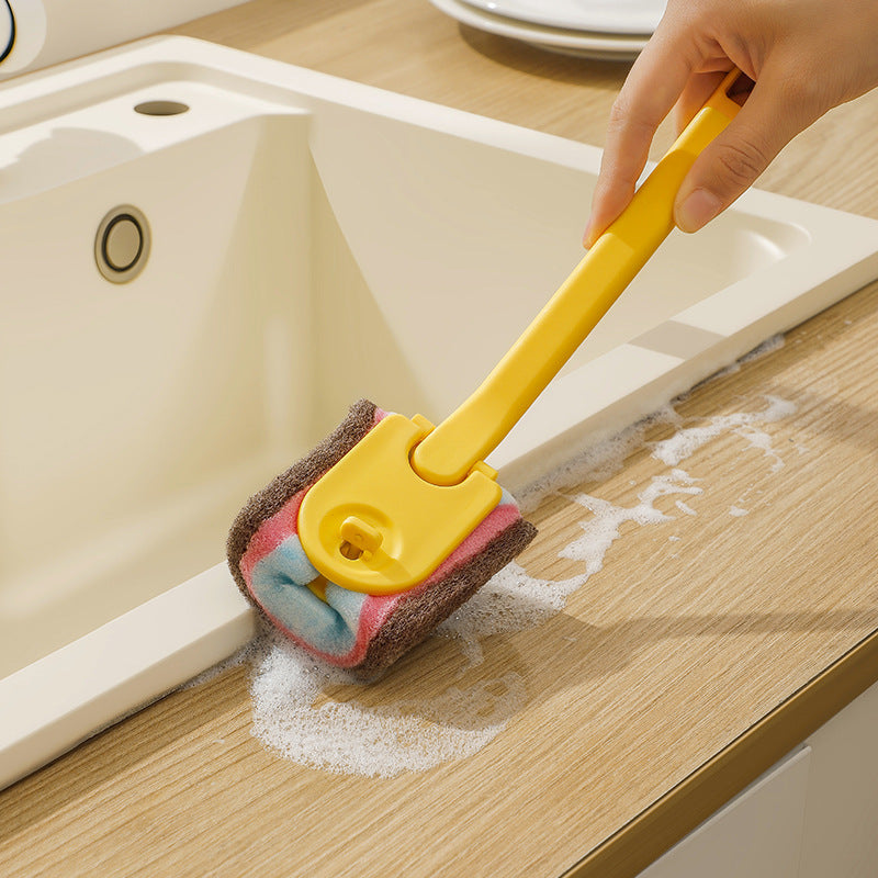 Dish Brush with Replaceable Sponge Head