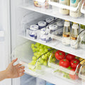 Clear Fridge Organizer Storage Bin