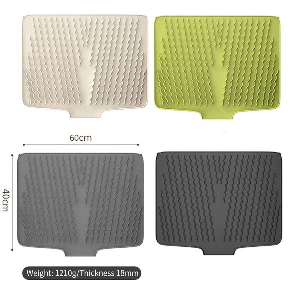 Silicone Sloped Dish Drying Mat