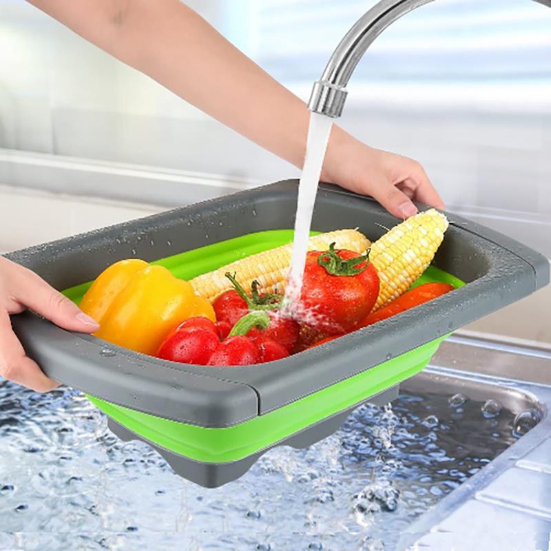Collapsible Over-Sink Colander