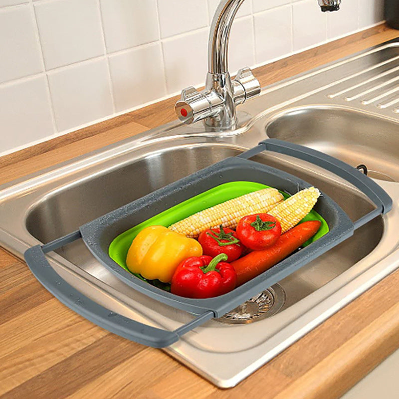 Collapsible Over-Sink Colander