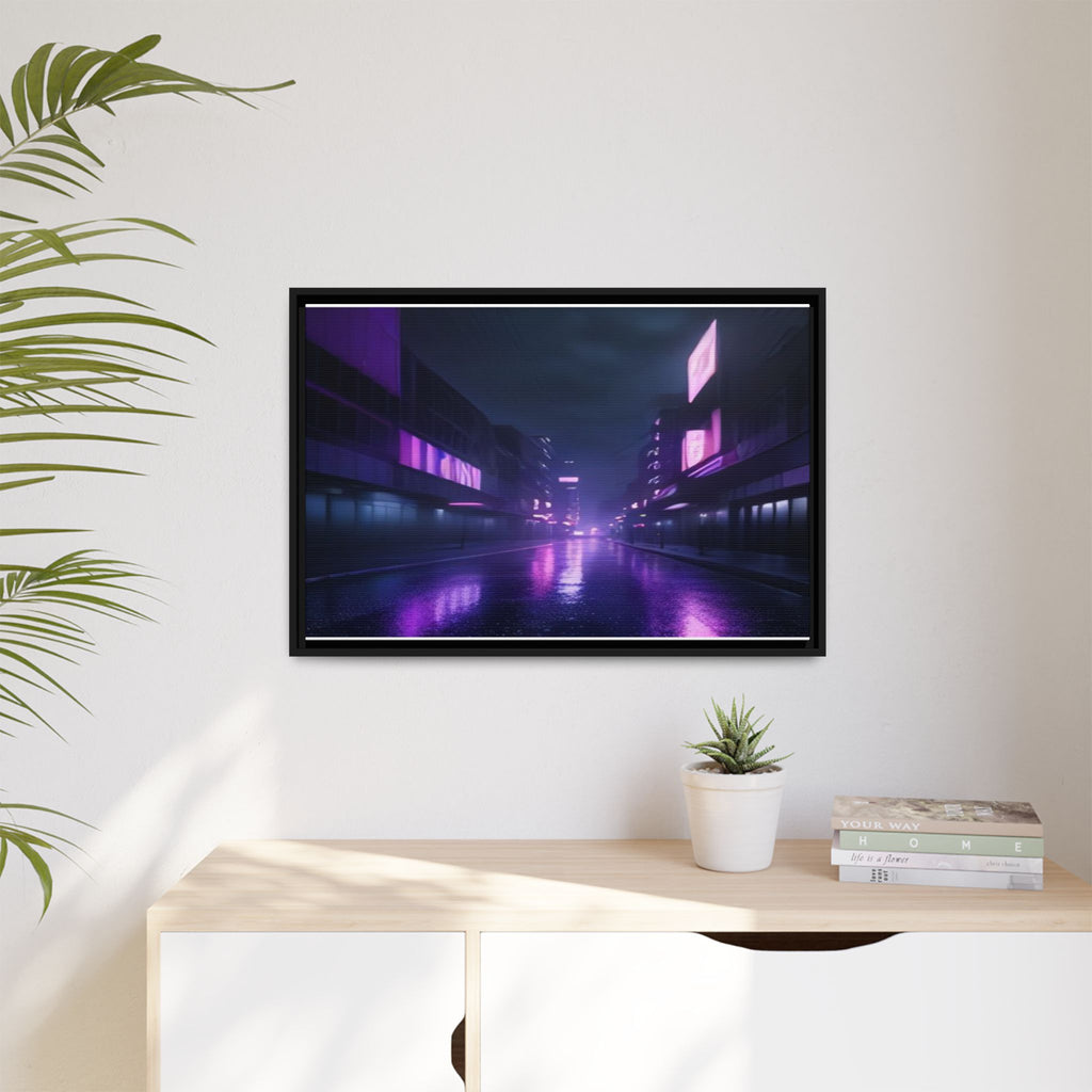 Berlin Night Canvas Wall Art Print Ready to Hang