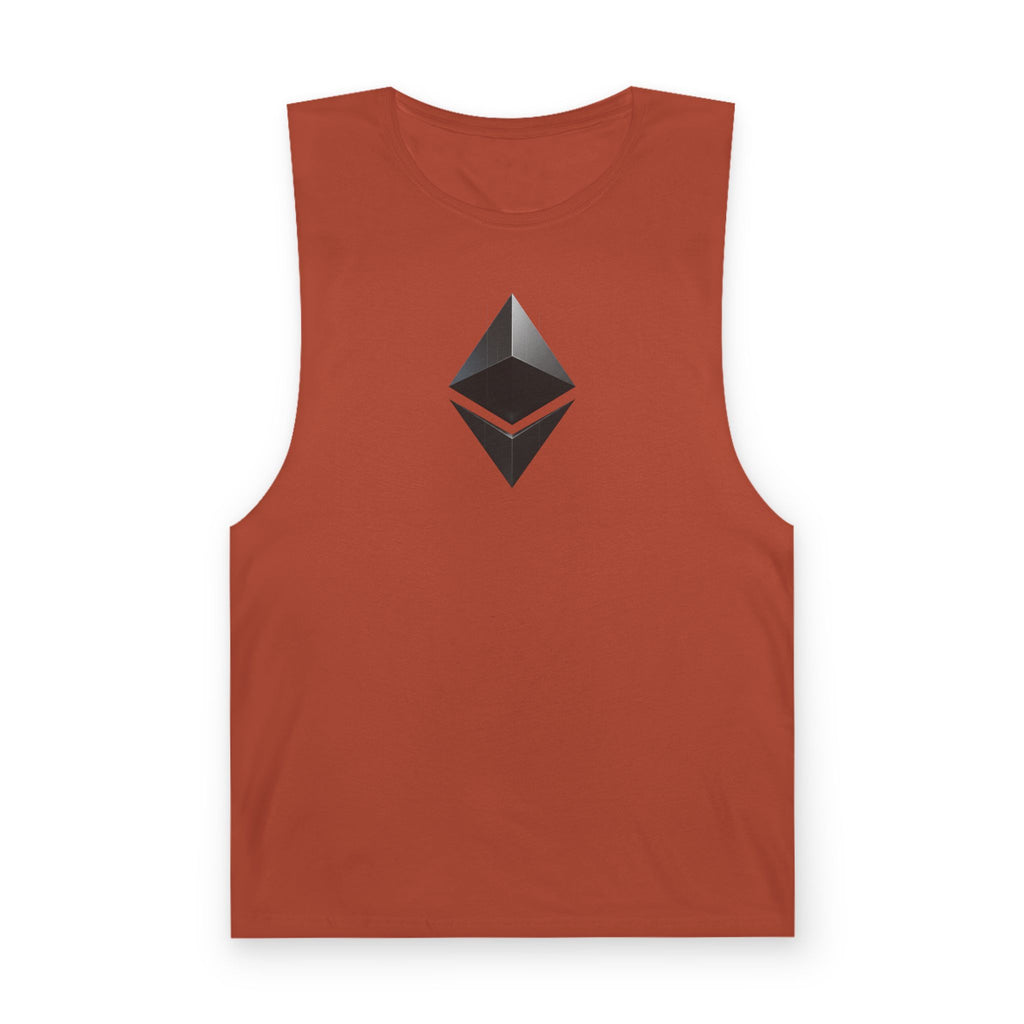 Ethereum Symbol Tank Top — Crypto Logo Sleeveless Shirt