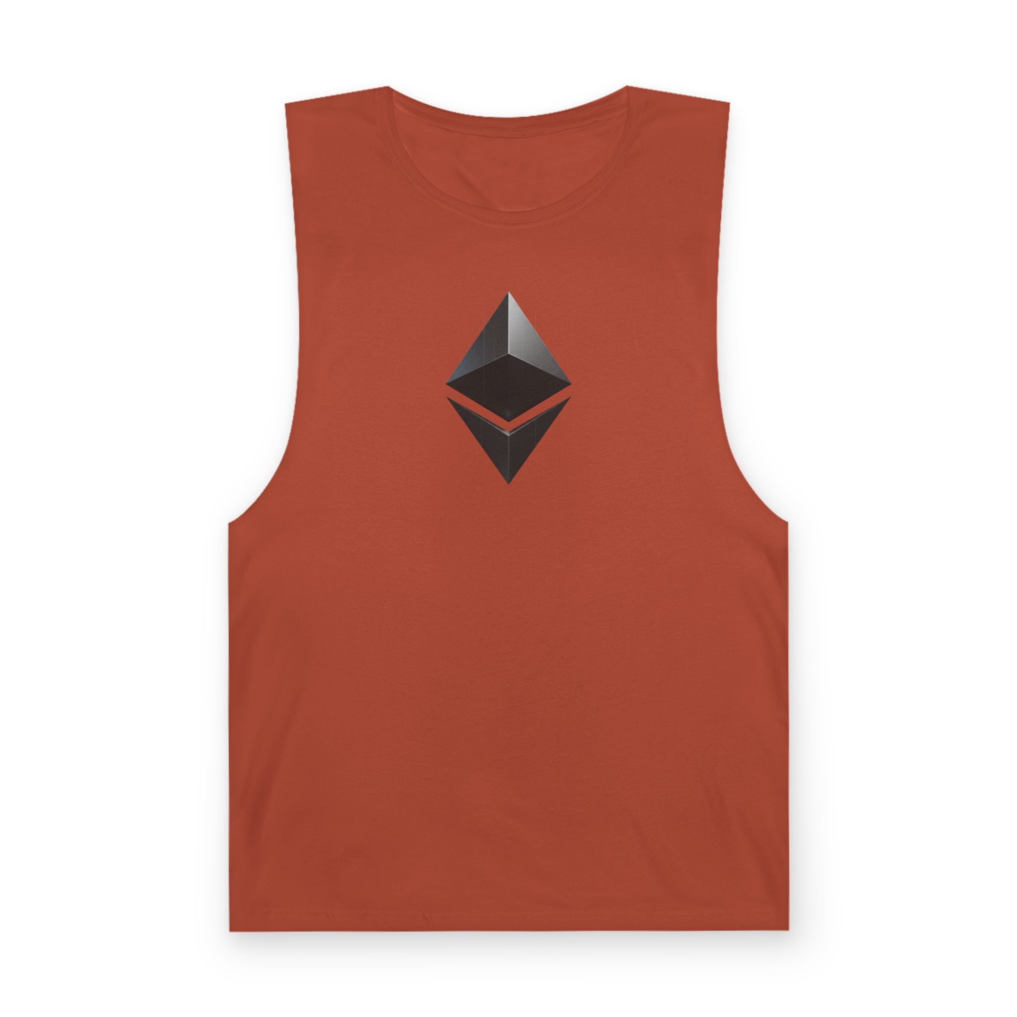 Ethereum Symbol Tank Top — Crypto Logo Sleeveless Shirt