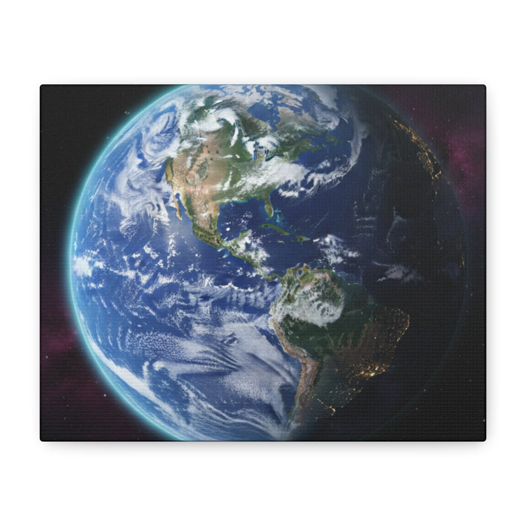 Stunning Earth From Space Wall Art