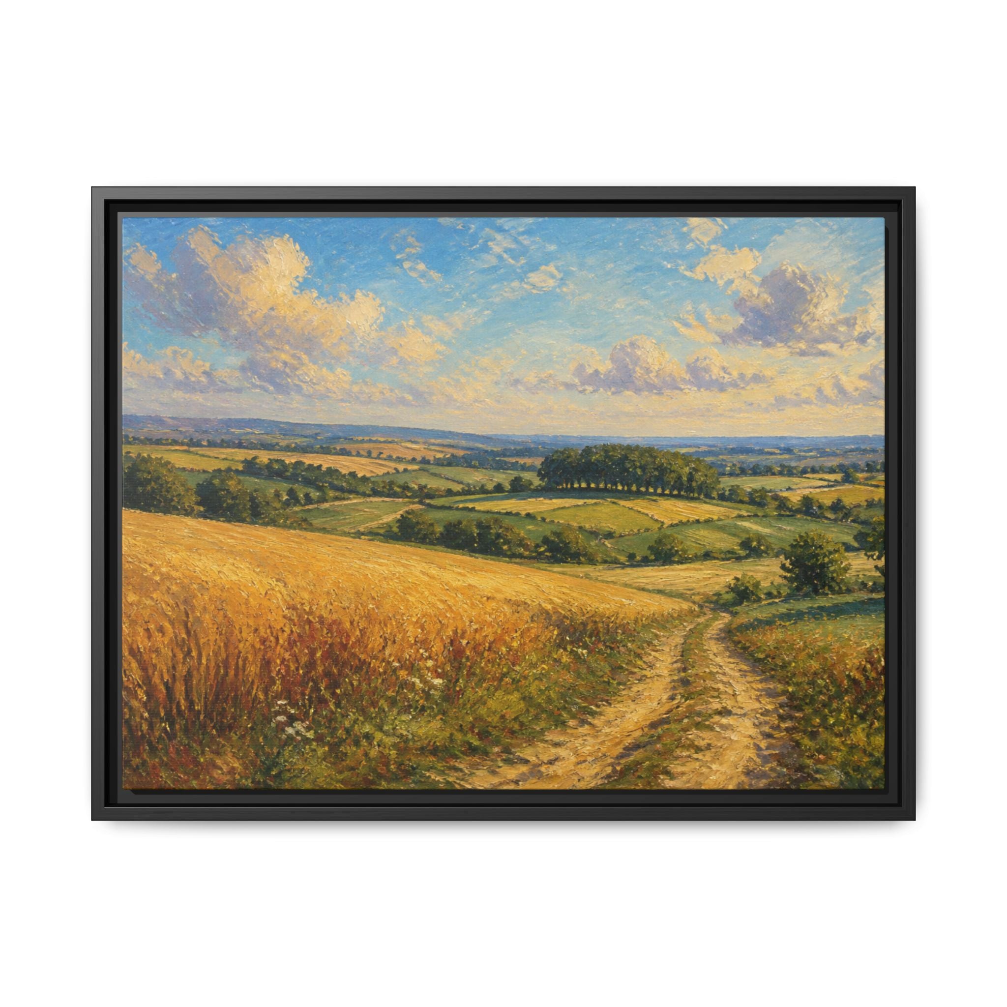 Rolling Countryside Canvas Wall Art Print Ready to Hang