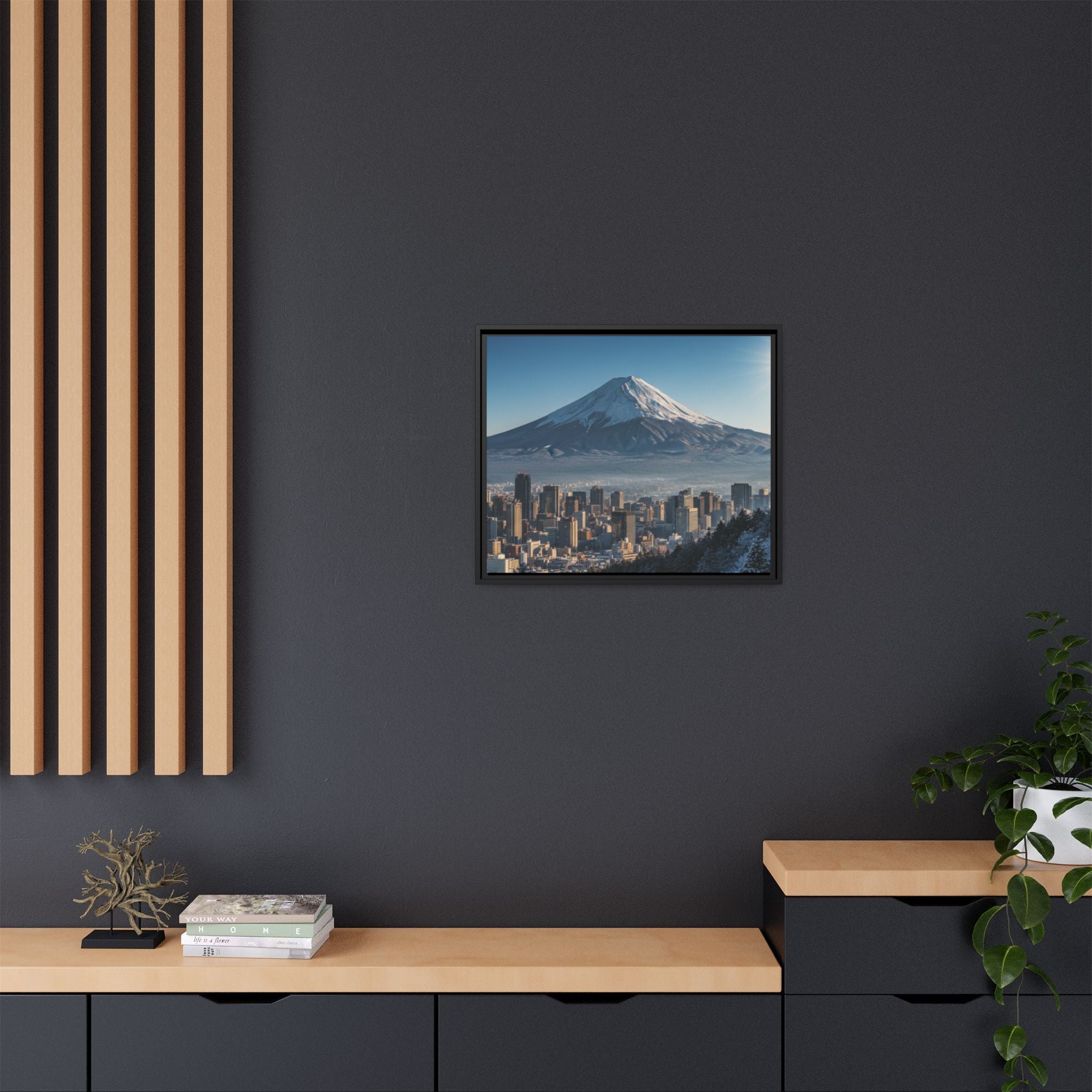 Mt Hood Cityscape - Beautiful Mountain - Oregon