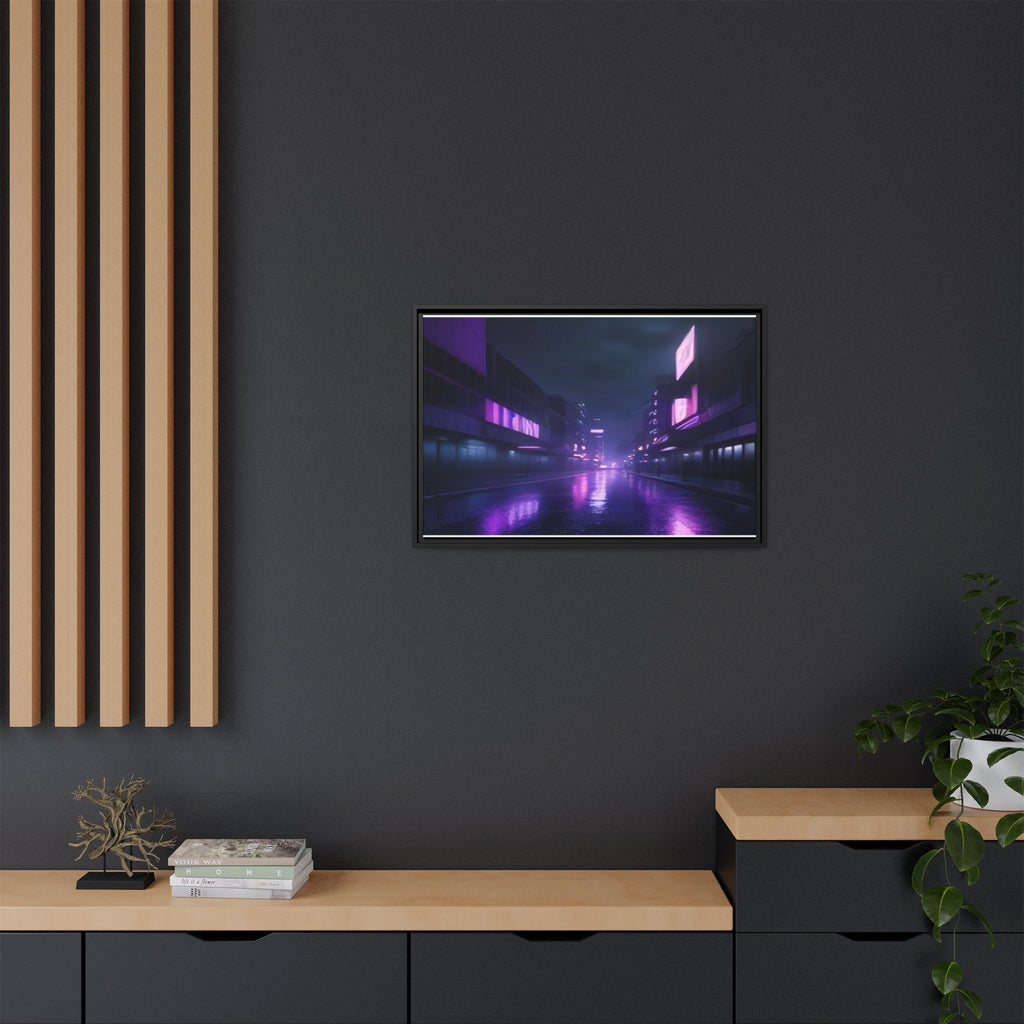 Berlin Night Canvas Wall Art Print Ready to Hang