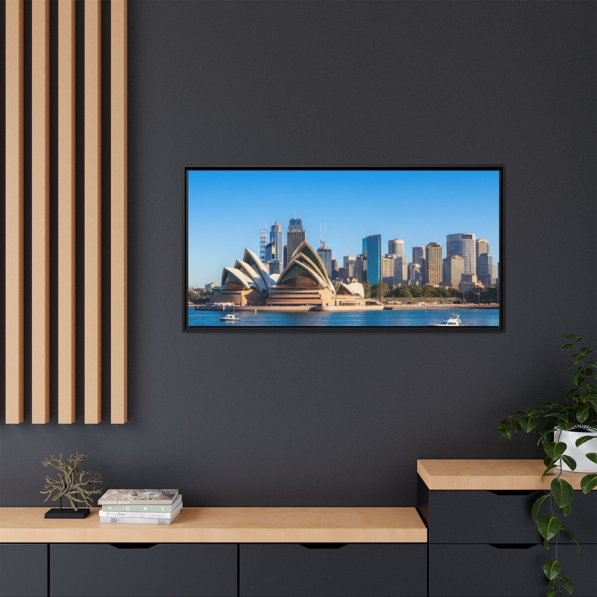 Sydney Opera House & Harbour Skyline- Stunning Image