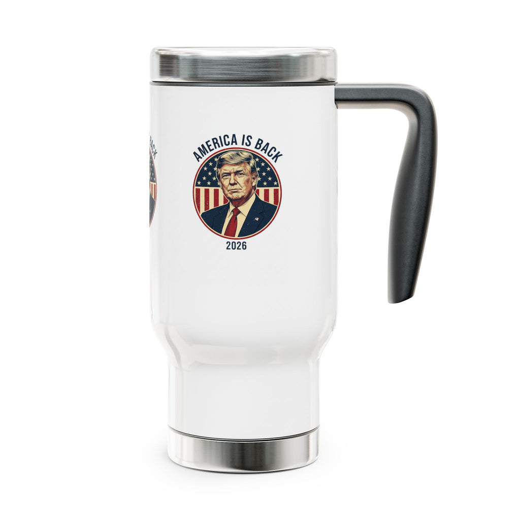 “America Is Back” 14oz Stainless Travel Mug