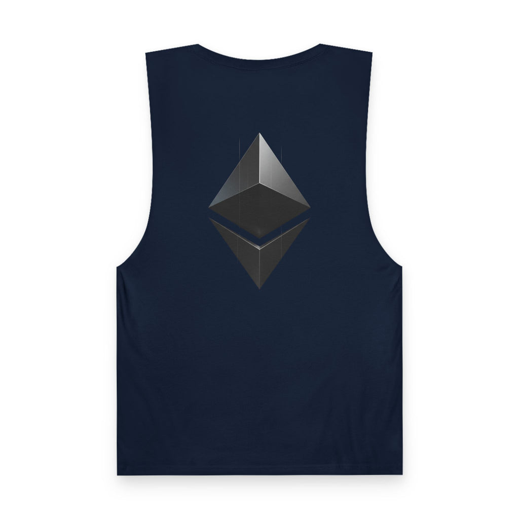 Ethereum Symbol Tank Top — Crypto Logo Sleeveless Shirt