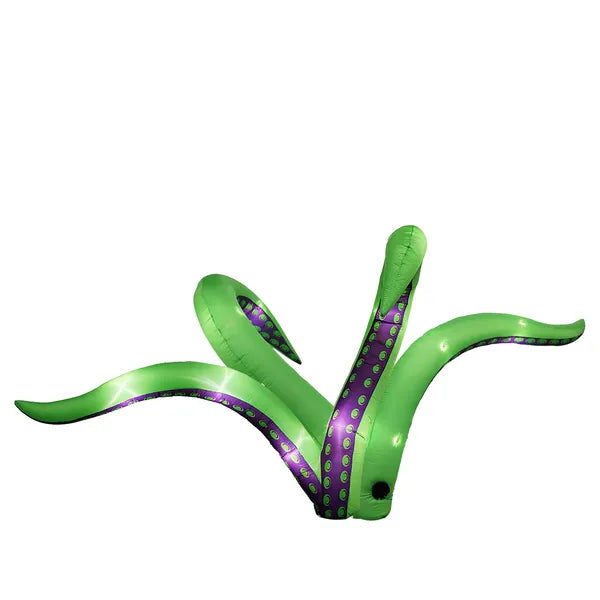 2 Pack Halloween Inflatable Octopus Tentacles Outdoor Decorations, Blow Up