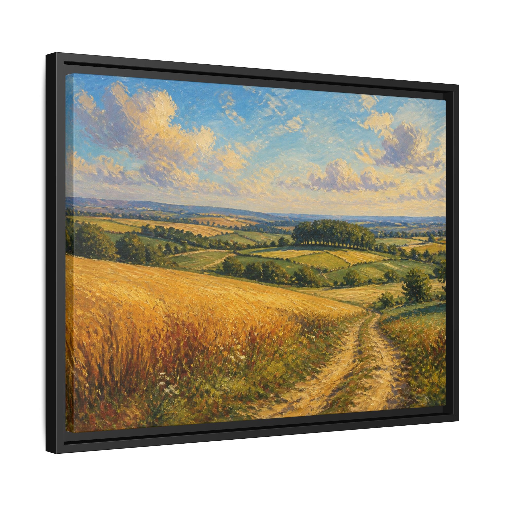 Rolling Countryside Canvas Wall Art Print Ready to Hang