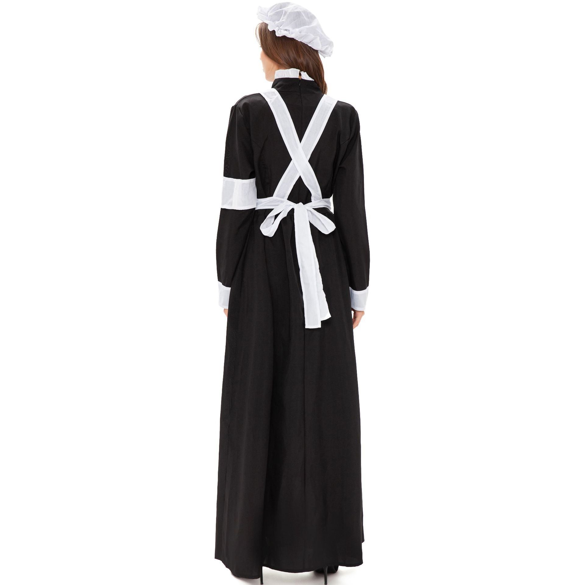 Halloween costume cosplay maid dress