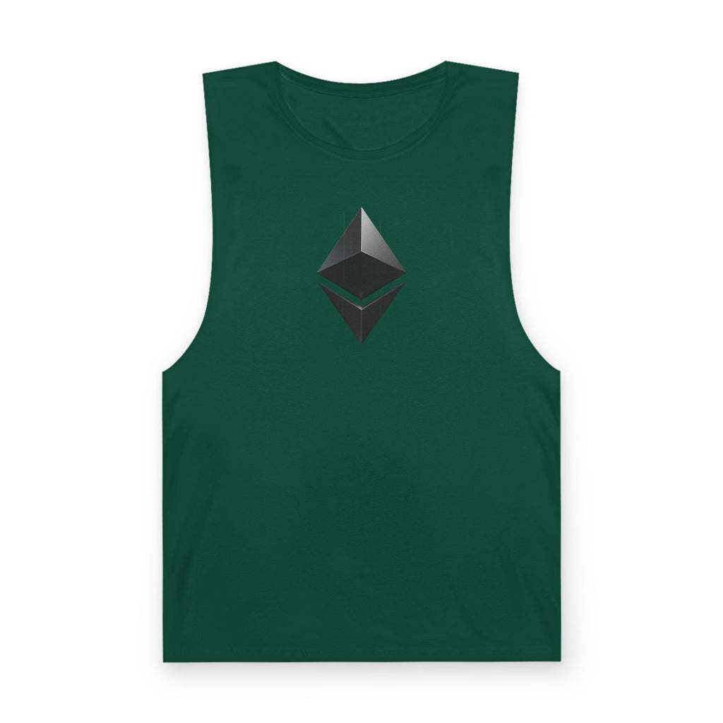 Ethereum Symbol Tank Top — Crypto Logo Sleeveless Shirt