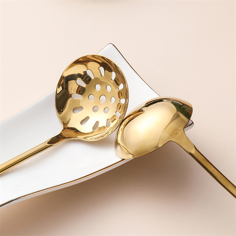 Kitchen Ceramic Soup Ladle Spoon Spatula Rack