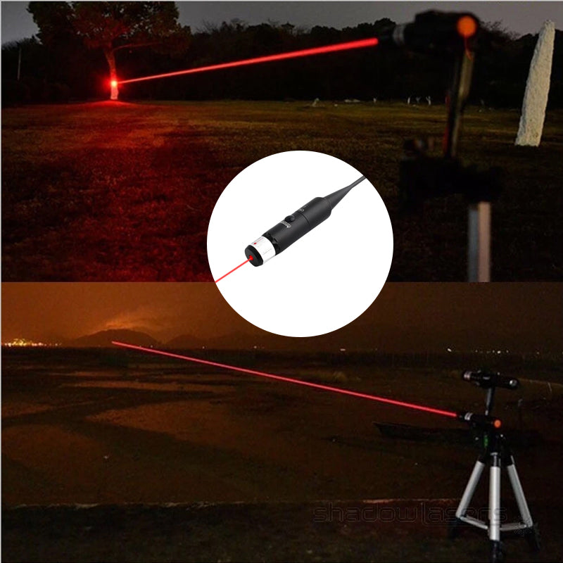 .177-.50 caliber rifle red/green tactical barrel sight kit button-switch laser