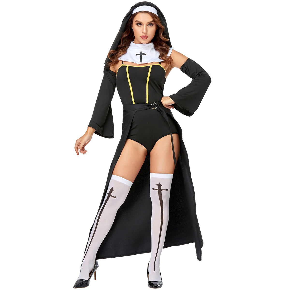Halloween costume nun costume role-playing