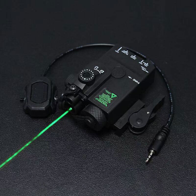 MINI-A2 PEQ15 Laser & Tactical Light - 20MM Picatinny Rail Mount, Red/Green.