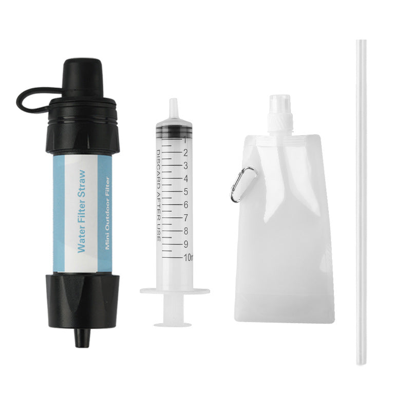 Outdoor Water Purifier Mini Filter Straw Outdoor Products Outdoor Survival Water Purification