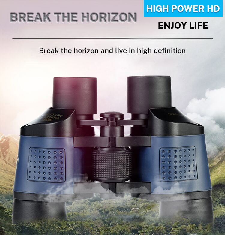 60x60 Telescope High magnification low light night vision red film outdoor