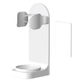 1Pcs ABS Traceless Stand Rack Toothbrush Organizer Electric Wall-Mounted Holder Bathroom Organizer Accessories Tools