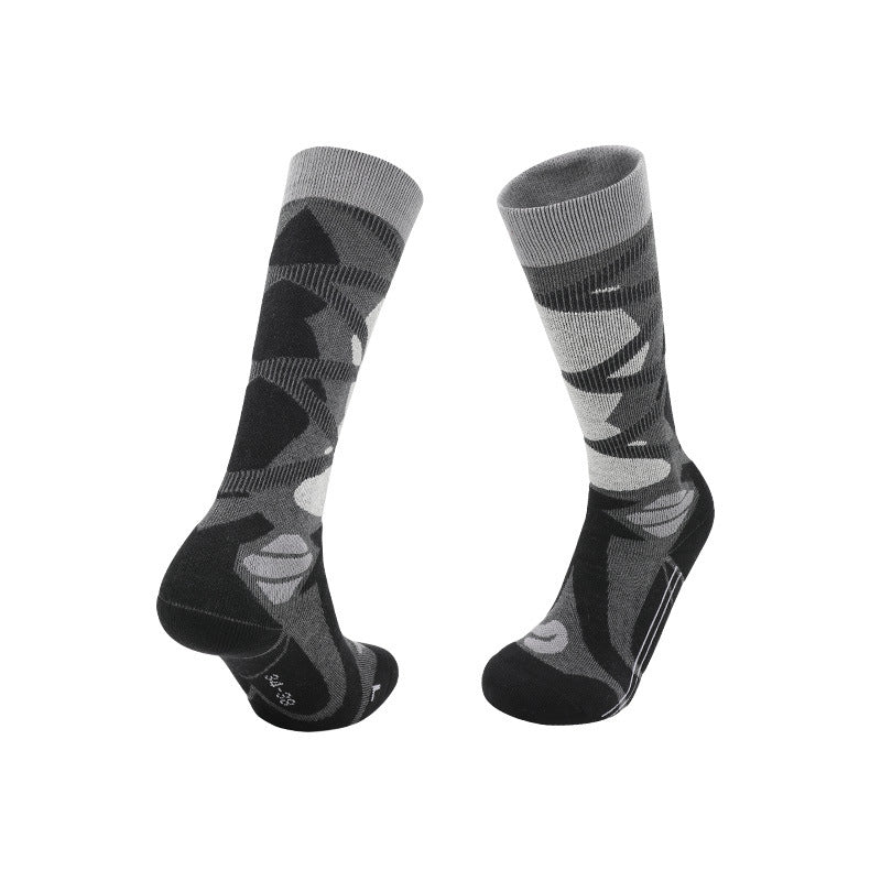 Thermal Merino Wool Socks for Skiing & Hiking - Warm, Moisture-Wicking, Anti-Slip for Men & Women