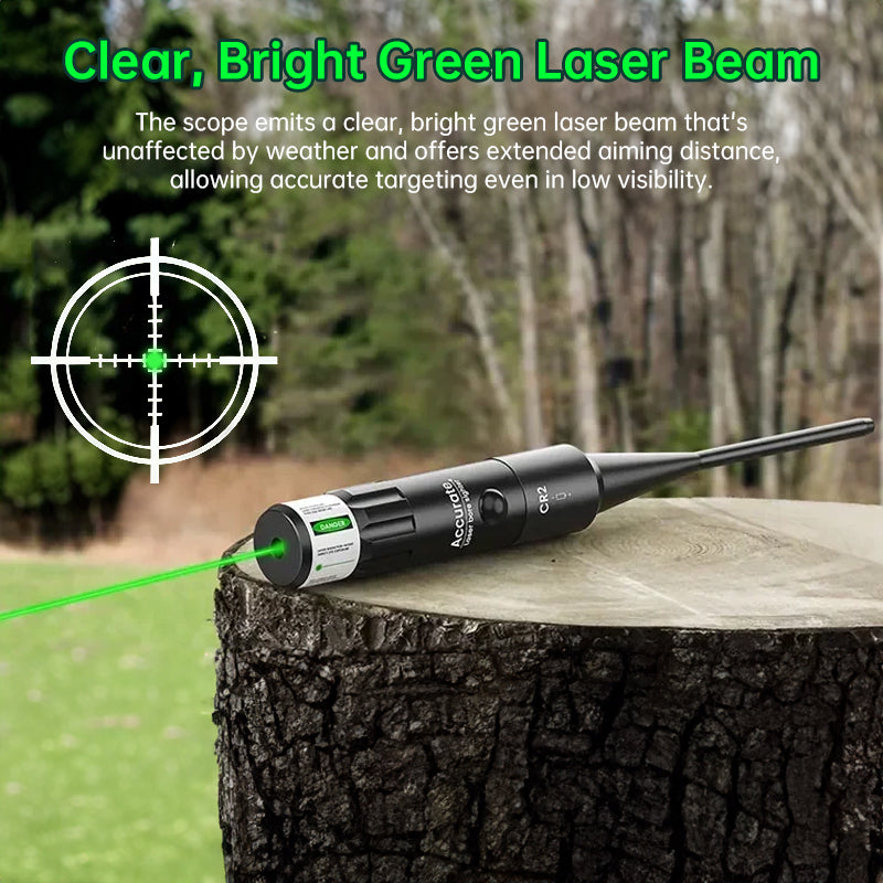 .177-.50 caliber rifle red/green tactical barrel sight kit button-switch laser
