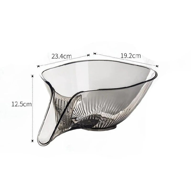 Fruit Vegetable Sink Drain Strainer Multifunctional Organizer Container Rice Bowl Colander Sink Washing Basket Home Organizer