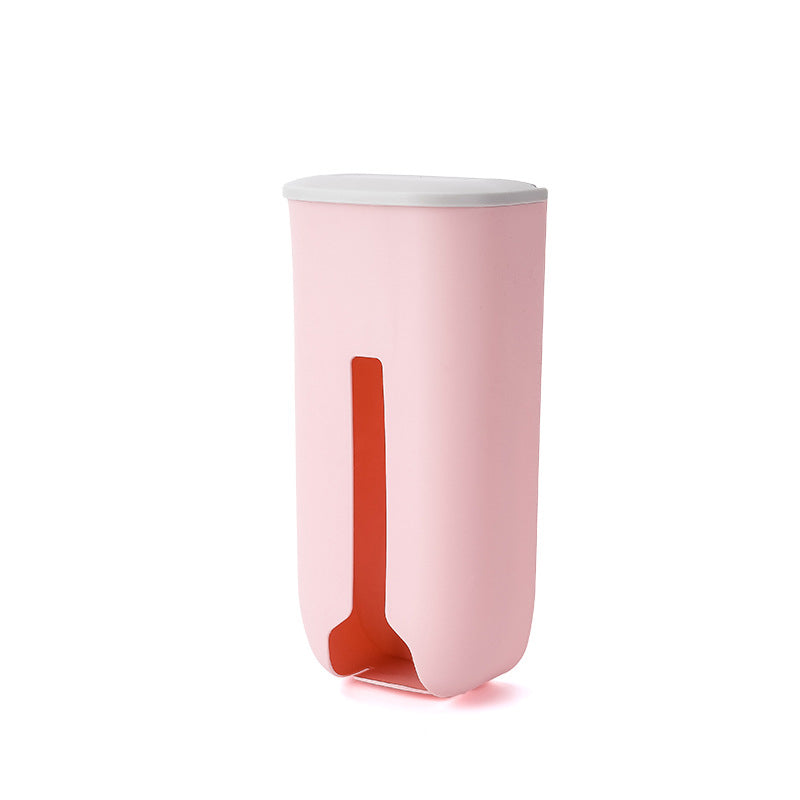 A203 Plastic Bag Storage Box Kitchen Wall-Mounted Garbage Bag Box Extraction Garbage Bag Storage Box
