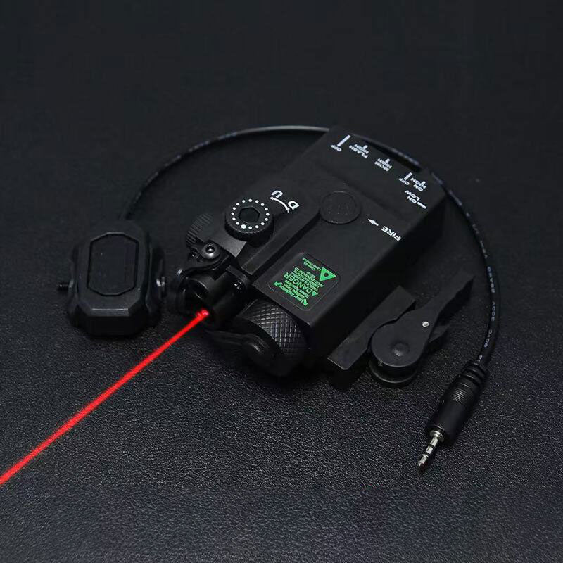 MINI-A2 PEQ15 Laser & Tactical Light - 20MM Picatinny Rail Mount, Red/Green.