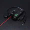 MINI-A2 PEQ15 Laser & Tactical Light - 20MM Picatinny Rail Mount, Red/Green.