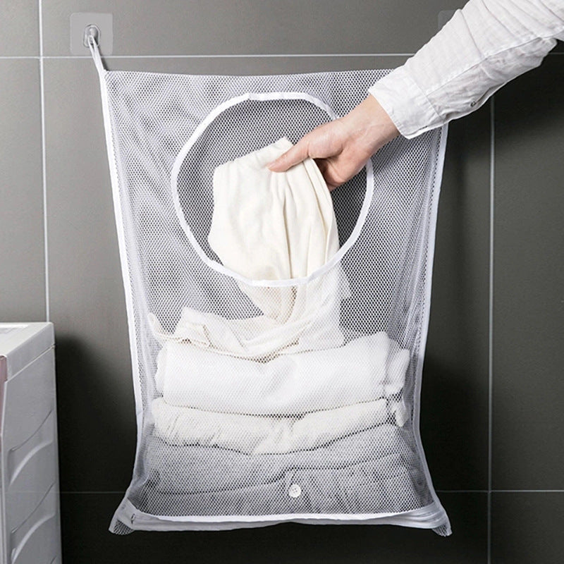 Hanging Laundry Mesh Storage Bag