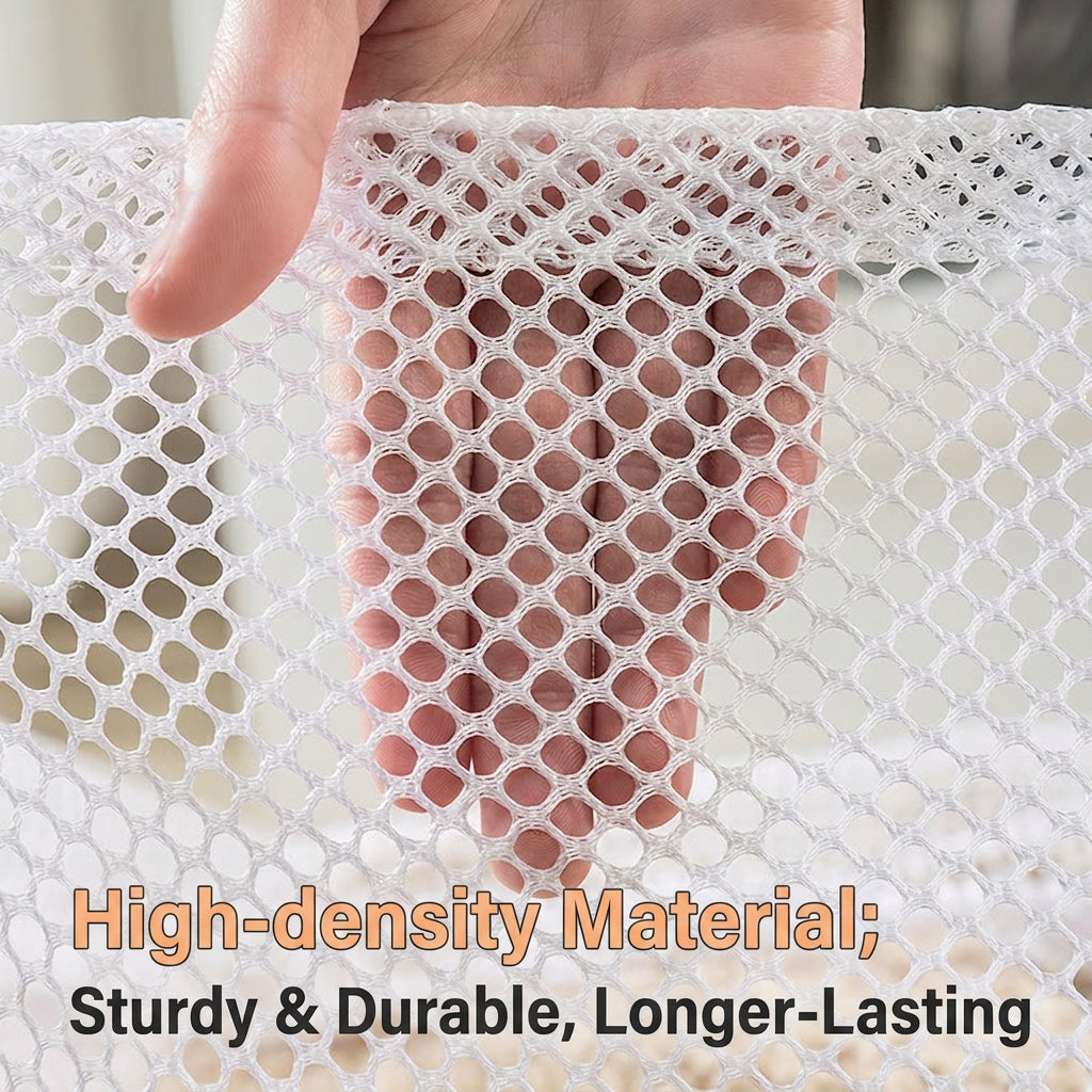 Mesh Drawstring Laundry Bags, Set