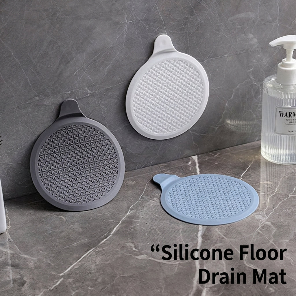 Silicone Tub Shower Stopper and Hair Catcher