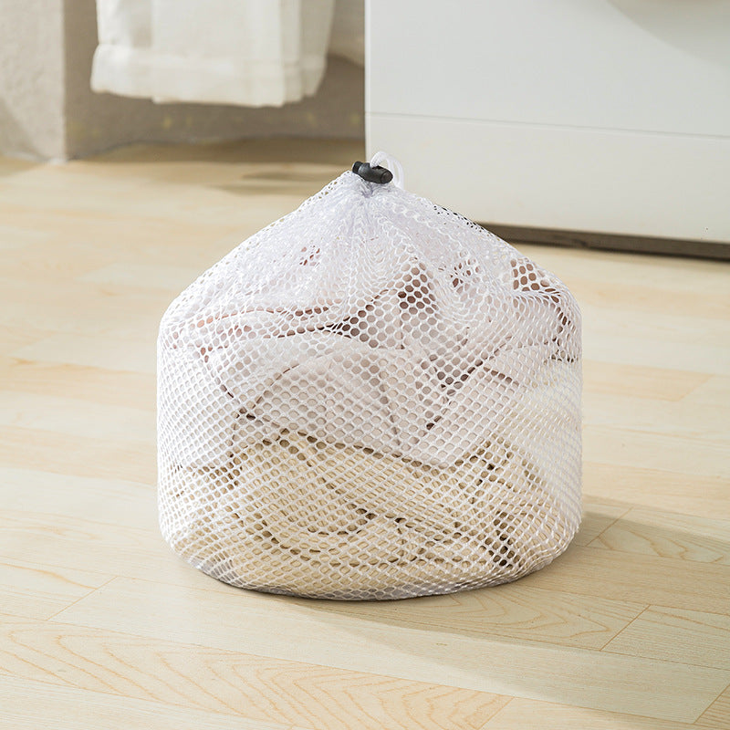 Mesh Drawstring Laundry Bags, Set