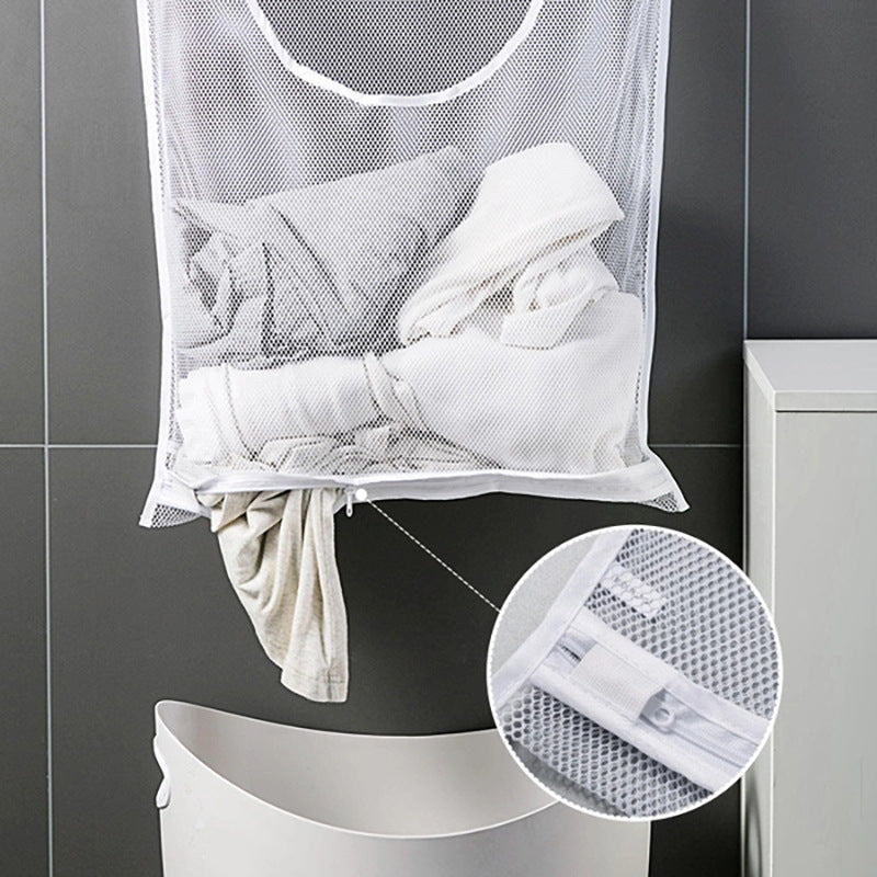 Hanging Laundry Mesh Storage Bag