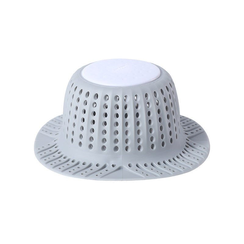 Silicone Tub Shower Stopper and Hair Catcher